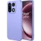 Phonesta Soft Silk Silicone Back Cover hoesje voor OnePlus 15 - Paars