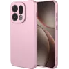Phonesta Soft Silk Silicone Back Cover hoesje voor Oppo Find X9 - Roze 0