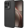 Phonesta Soft Silk Silicone Back Cover hoesje voor Oppo Find X9 - Zwart 0