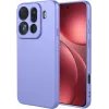Phonesta Soft Silk Silicone Back Cover hoesje voor Oppo Find X9 Pro - Paars 0