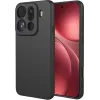 Phonesta Soft Silk Silicone Back Cover hoesje voor Oppo Find X9 Pro - Zwart 0
