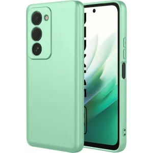 Phonesta Soft Silk Silicone Back Cover hoesje voor Xiaomi Redmi 15 - Matcha Green