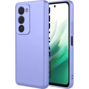 Phonesta Soft Silk Silicone Back Cover hoesje voor Xiaomi Redmi 15 - Paars