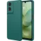 Phonesta Soft Silk Silicone Back Cover hoesje voor Motorola Moto G06/G06 Power - Donkergroen