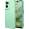 Phonesta Soft Silk Silicone Back Cover hoesje voor Motorola Moto G06/G06 Power - Matcha Green