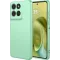 Phonesta Soft Silk Silicone Back Cover hoesje voor Motorola Moto G86 - Matcha Green