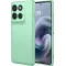 Phonesta Soft Silk Silicone Back Cover hoesje voor Motorola Moto G86 Power - Matcha Green