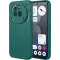 Phonesta Soft Silk Silicone Back Cover hoesje voor Nothing Phone (3a) Pro - Donkergroen