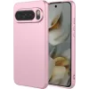 Phonesta Soft Silk Silicone Back Cover hoesje voor Google Pixel 10 Pro XL - Roze