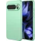 Phonesta Soft Silk Silicone Back Cover hoesje voor Google Pixel 10 / 10 Pro - Matcha Green