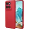 Phonesta Soft Silk Silicone Back Cover hoesje voor Motorola Edge 60 / Edge 60 Fusion - Rood