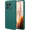 Phonesta Soft Silk Silicone Back Cover hoesje voor OnePlus 13R - Donkergroen