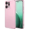 Phonesta Soft Silk Silicone Back Cover hoesje voor Oppo Reno14 - Roze