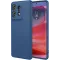 Phonesta Soft Silk Silicone Back Cover hoesje voor Motorola Edge 50 Pro - Donkerblauw