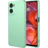 Phonesta Soft Silk Silicone Back Cover hoesje voor Motorola Moto G05 / Moto E15 - Matcha Green 0