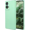Phonesta Soft Silk Silicone Back Cover hoesje voor Motorola Moto G35 - Matcha Green 0