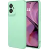 Phonesta Soft Silk Silicone Back Cover hoesje voor Motorola Moto G55 - Matcha Green 0
