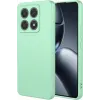 Phonesta Soft Silk Silicone Back Cover hoesje voor Xiaomi 14T Pro - Matcha Green