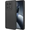 Phonesta Soft Silk Silicone Back Cover hoesje voor Xiaomi 14T Pro - Zwart