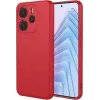 Phonesta Soft Silk Silicone Back Cover hoesje voor Xiaomi Redmi Note 14 5G - Rood