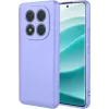Phonesta Soft Silk Silicone Back Cover hoesje voor Xiaomi Redmi Note 14 Pro 5G / Xiaomi Poco X7 - Paars