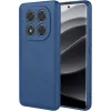 Phonesta Soft Silk Silicone Back Cover hoesje voor Xiaomi Redmi Note 14 Pro Plus - Donkerblauw