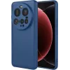 Phonesta Soft Silk Silicone Back Cover hoesje voor Xiaomi 15 Ultra - Donkerblauw