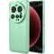 Phonesta Soft Silk Silicone Back Cover hoesje voor Xiaomi 15 Ultra - Matcha Green