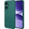 Phonesta Soft Silk Silicone Back Cover hoesje voor Xiaomi Poco F7 - Donkergroen