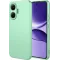 Phonesta Soft Silk Silicone Back Cover hoesje voor Xiaomi Poco F7 - Matcha Green