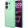 Phonesta Soft Silk Silicone Back Cover hoesje voor Xiaomi Poco M7 Pro - Matcha Green