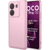 Phonesta Soft Silk Silicone Back Cover hoesje voor Xiaomi Poco M7 Pro - Roze