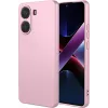 Phonesta Soft Silk Silicone Back Cover hoesje voor Xiaomi Poco X7 Pro - Roze
