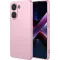 Phonesta Soft Silk Silicone Back Cover hoesje voor Xiaomi Poco X7 Pro - Roze