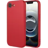 Phonesta Soft Silk Silicone Back Cover hoesje voor Apple iPhone 17e/16e - Rood