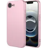 Phonesta Soft Silk Silicone Back Cover hoesje voor Apple iPhone 17e/16e - Roze