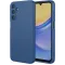 Phonesta Soft Silk Silicone Back Cover hoesje voor Samsung Galaxy A36 - Donkerblauw
