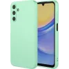 Phonesta Soft Silk Silicone Back Cover hoesje voor Samsung Galaxy A36 - Matcha Green 0