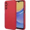 Phonesta Soft Silk Silicone Back Cover hoesje voor Samsung Galaxy A36 - Rood 0