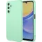 Phonesta Soft Silk Silicone Back Cover hoesje voor Samsung Galaxy A56 - Matcha Green