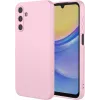 Phonesta Soft Silk Silicone Back Cover hoesje voor Samsung Galaxy A56 - Roze 0