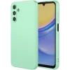 Phonesta Soft Silk Silicone Back Cover hoesje voor Samsung Galaxy S24 FE - Matcha Green 0