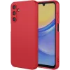 Phonesta Soft Silk Silicone Back Cover hoesje voor Samsung Galaxy S24 FE - Rood 0