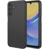 Phonesta Soft Silk Silicone Back Cover hoesje voor Samsung Galaxy S25 FE - Zwart 0