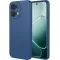 Phonesta Soft Silk Silicone Back Cover hoesje voor Oppo A6 Pro - Donkerblauw