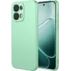 Phonesta Soft Silk Silicone Back Cover hoesje voor Oppo A6 Pro - Matcha Green