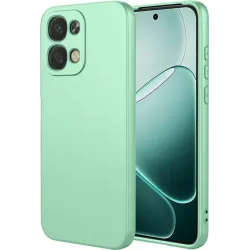Phonesta Soft Silk Silicone Back Cover hoesje voor Oppo A6 Pro - Matcha Green