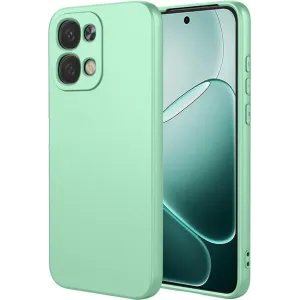 Phonesta Soft Silk Silicone Back Cover hoesje voor Oppo A6 Pro - Matcha Green