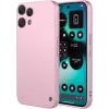 Phonesta Soft Silk Silicone Back Cover hoesje voor Nothing Phone (3a) Lite - Roze