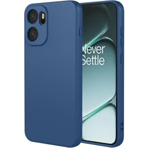 Phonesta Soft Silk Silicone Back Cover hoesje voor OnePlus 15R - Donkerblauw